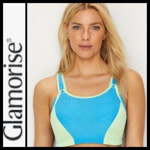 NWOT Glamorise Custom Control Sports Bra